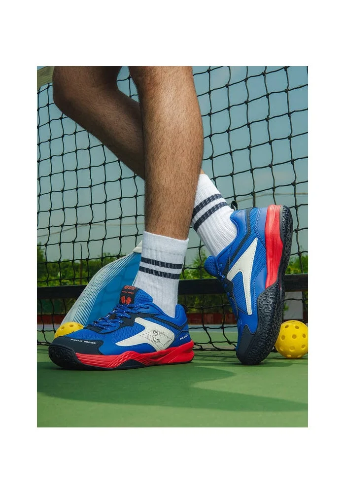 Bacca Bucci Blue Pickle Series Court Sneakers for Men | Best Price UAE